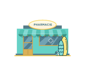 Pharmacie Balnéaire sur Ouipharma.fr